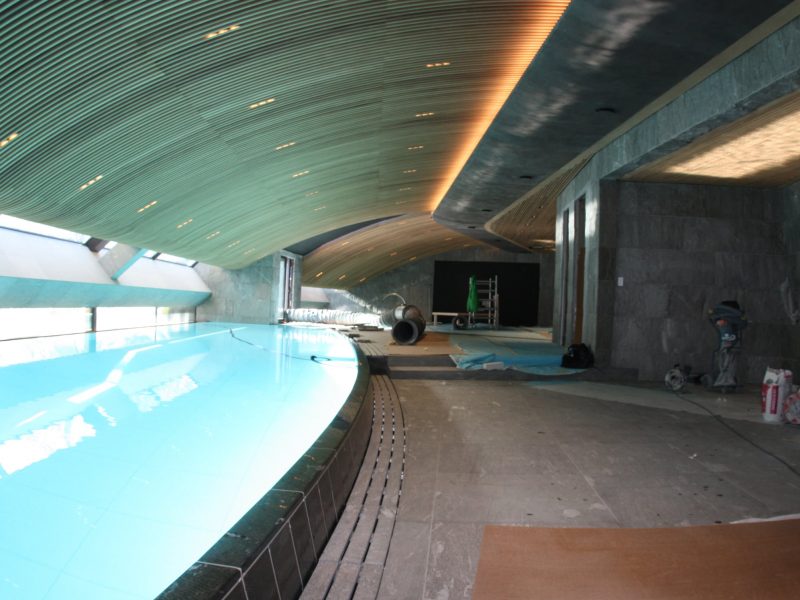 Neubau Schwimmbad, St. Moritz